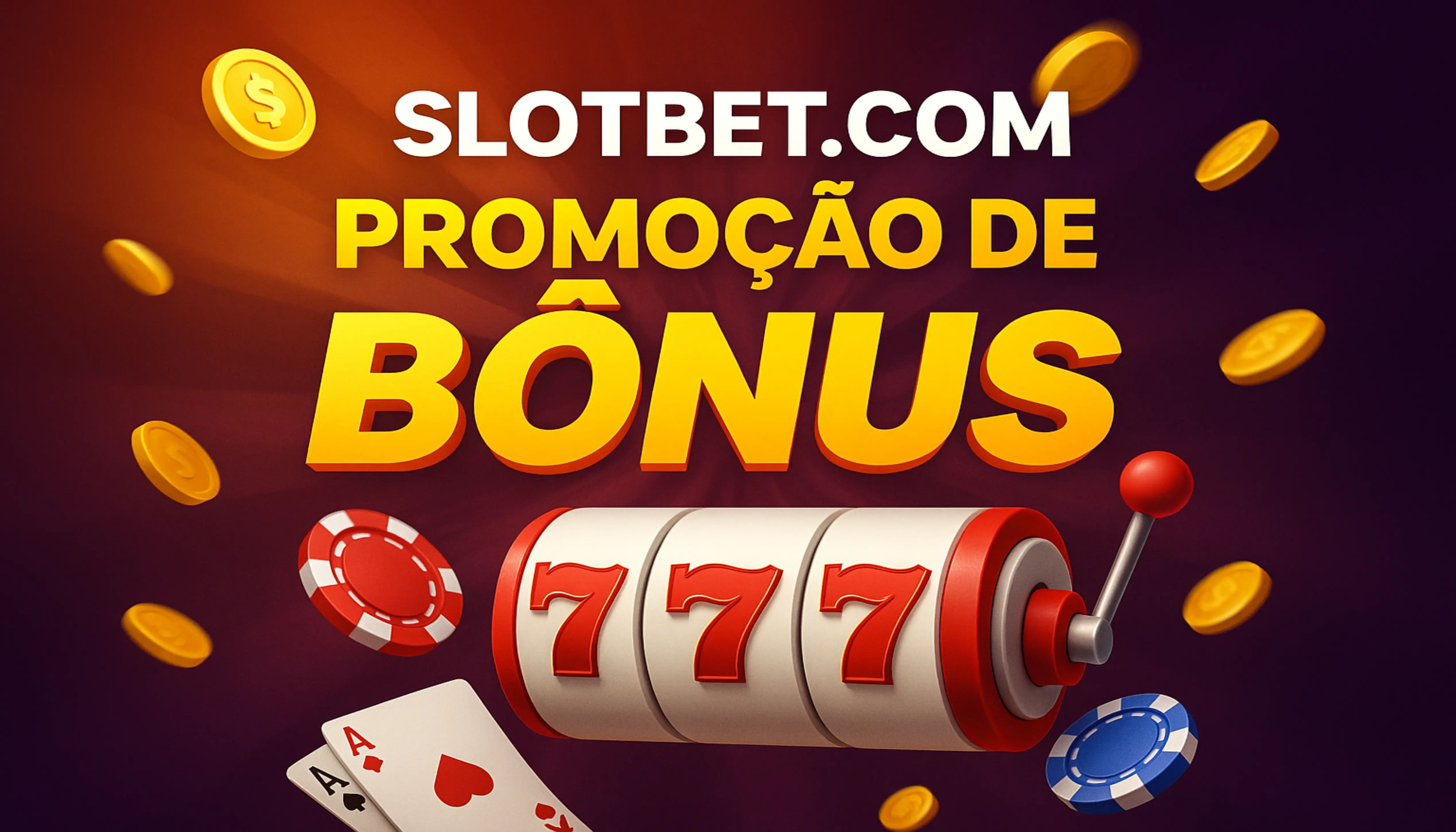 O bônus promocional SLOTBET.COM é uma ótima maneira de começar sua aventura